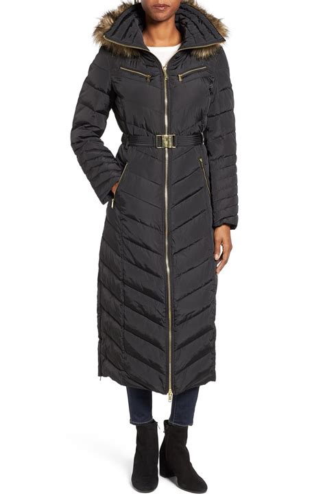 michael kors jacket women long|michael kors padded jackets women.